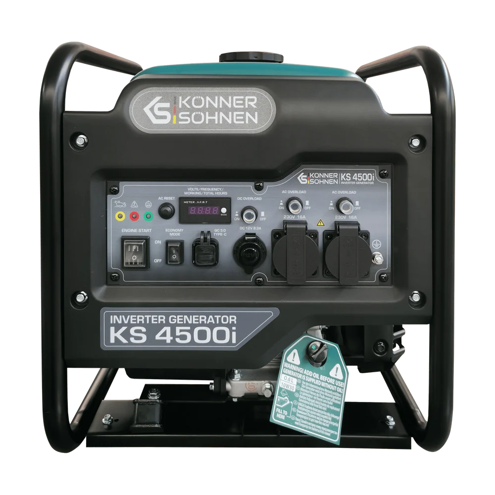 Könner & Söhnen KS 4500i – 4.5 kW Inverter Generator med Ren Sinusbølge