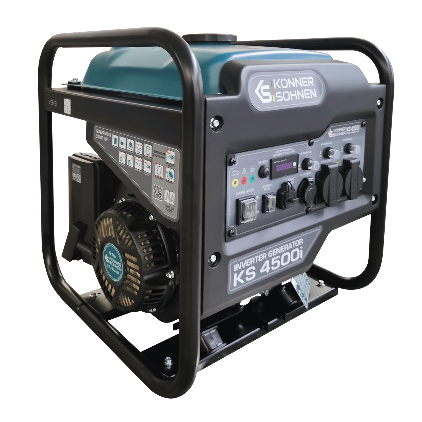 Könner & Söhnen KS 4500i – 4.5 kW Inverter Generator med Ren Sinusbølge