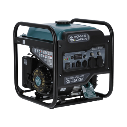 Könner & Söhnen KS 4500iG – Dobbeltbrændstof Inverter Generator med Ren Sinusbølge