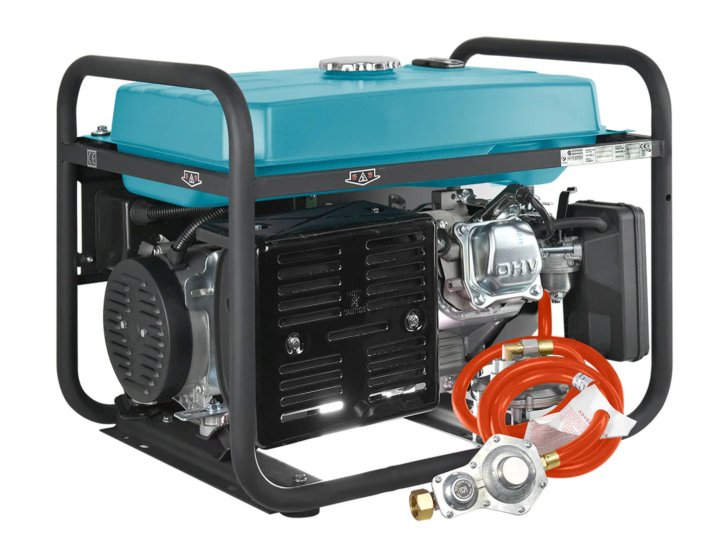 Könner & Söhnen KS 5000E G – 4.5 kW LPG/Benzin Dual Fuel Generator - Sikshop