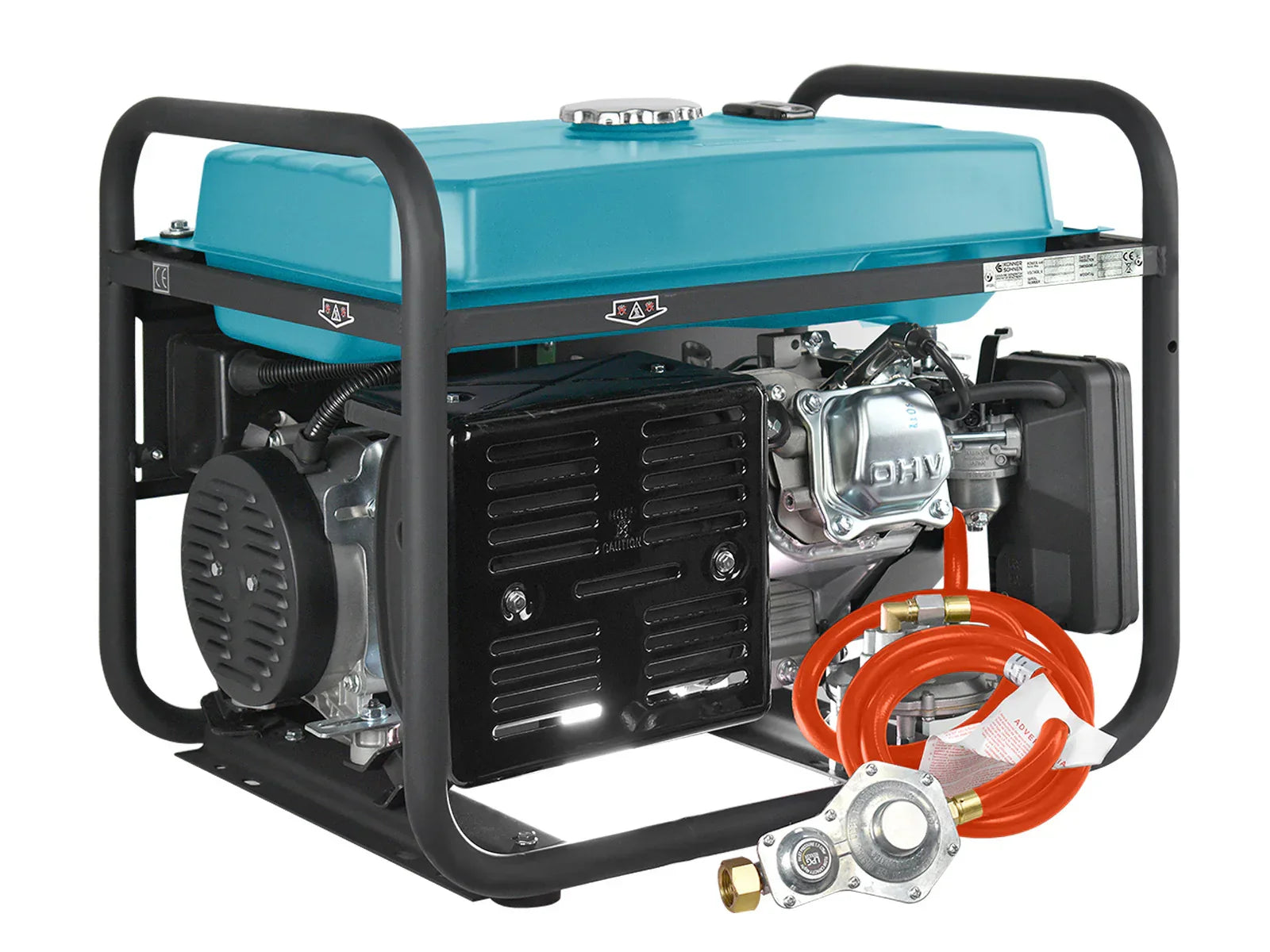 Könner & Söhnen KS 5000E G – 4.5 kW LPG/Benzin Dual Fuel Generator - Sikshop