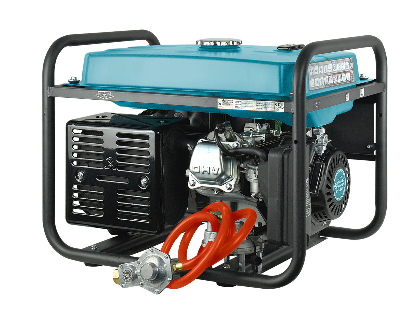 Könner & Söhnen KS 7000E G – LPG/Benzin Dual Fuel Generator (5,5 kW) - Sikshop