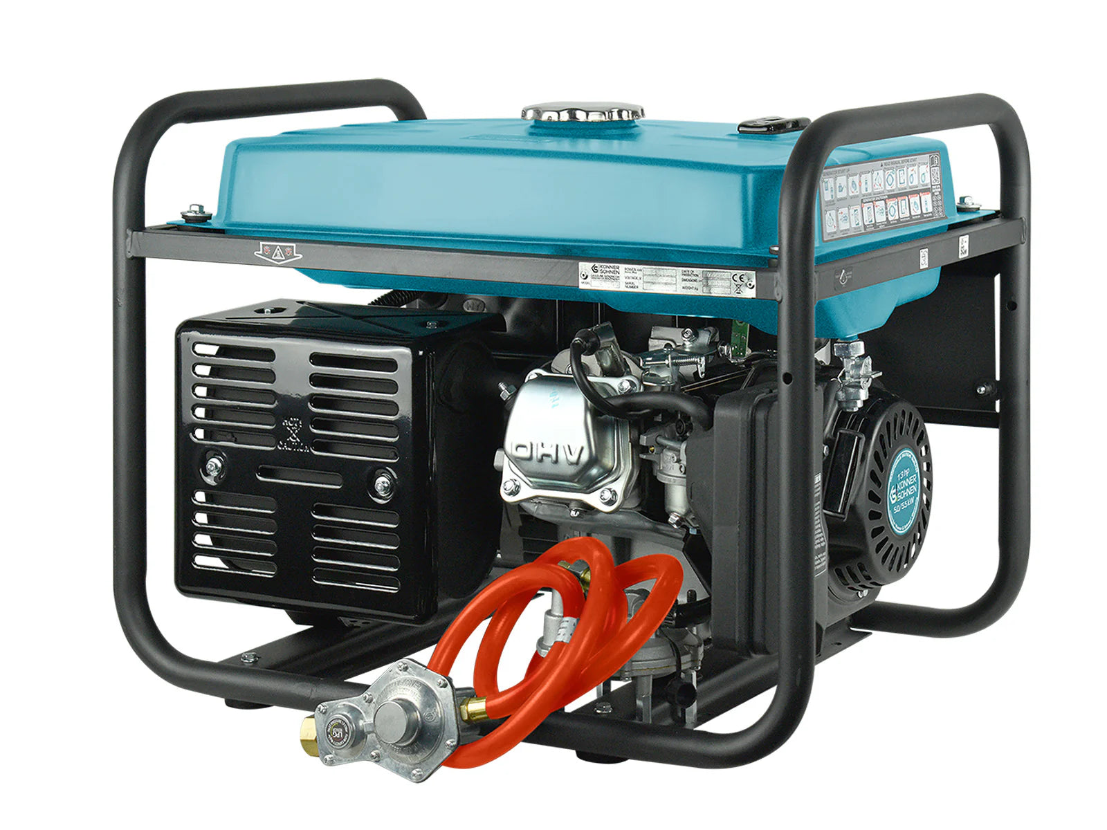 Könner & Söhnen KS 7000E G – LPG/Benzin Dual Fuel Generator (5,5 kW) - Sikshop