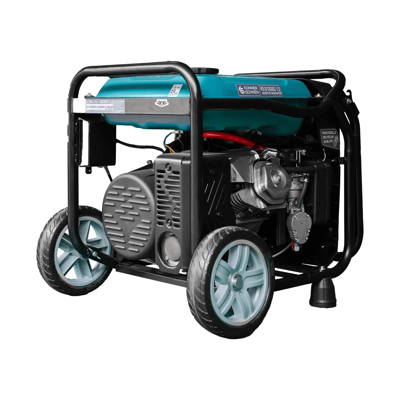 Könner & Söhnen KS 8100iEG 1/3 – 8.5 kW LPG/Benzin Invertergenerator (1-faset & 3-faset) - Sikshop