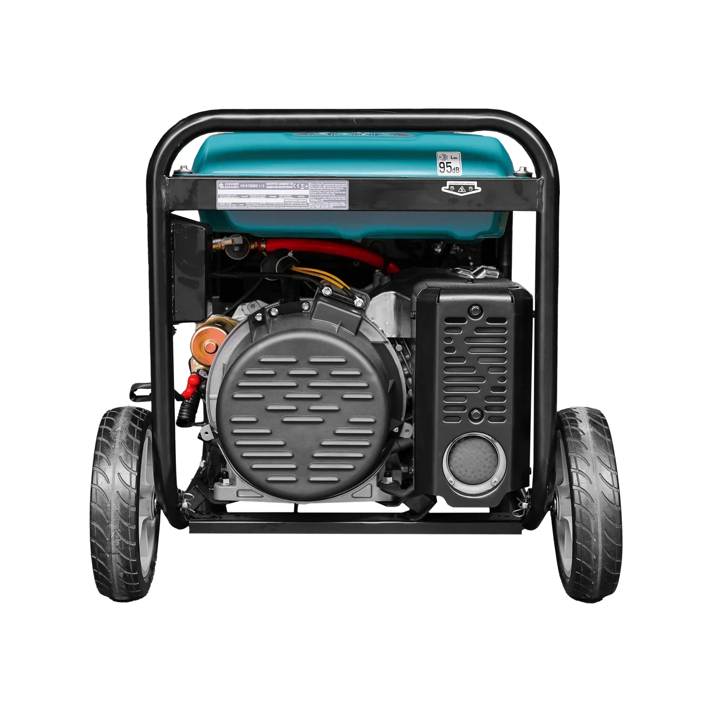 Könner & Söhnen KS 8100iEG 1/3 – 8.5 kW LPG/Benzin Invertergenerator (1-faset & 3-faset) - Sikshop