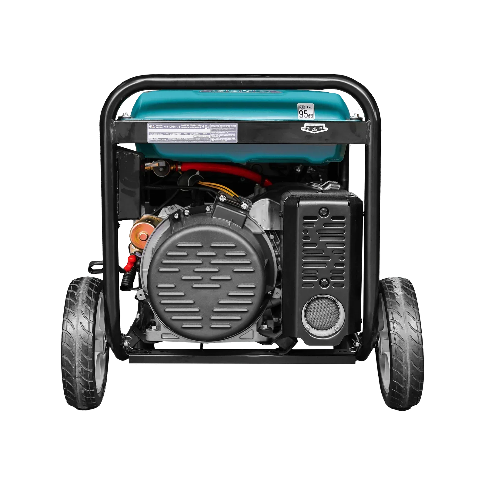 Könner & Söhnen KS 8100iEG 1/3 – 8.5 kW LPG/Benzin Invertergenerator (1-faset & 3-faset) - Sikshop