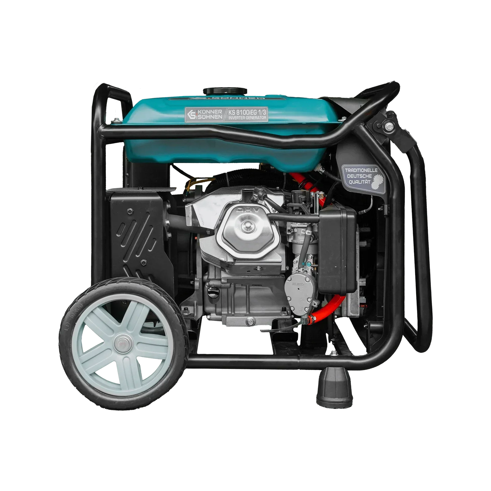 Könner & Söhnen KS 8100iEG 1/3 – 8.5 kW LPG/Benzin Invertergenerator (1-faset & 3-faset) - Sikshop