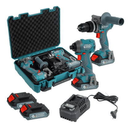 Ledningsfri værktøjssæt 2i1 KS IDISD 20V SÆT 2 - Sikshop