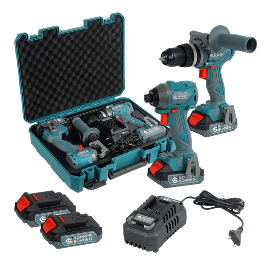 Ledningsfri værktøjssæt 2i1 KS IDISD 20V SÆT 2 - Sikshop