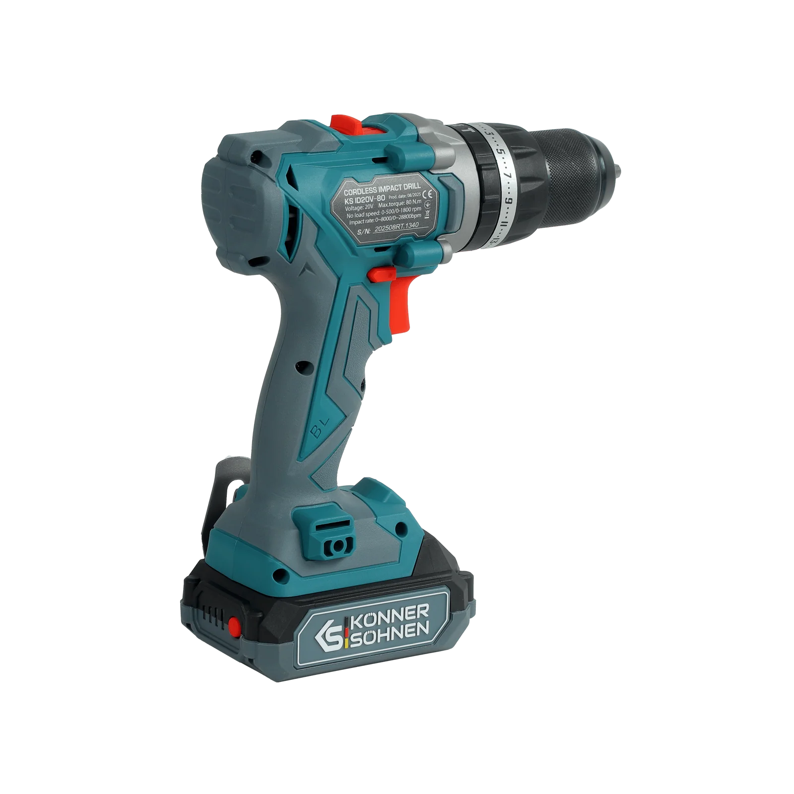 Ledningsfri værktøjssæt 2i1 KS IDISD 20V SÆT 2 - Sikshop