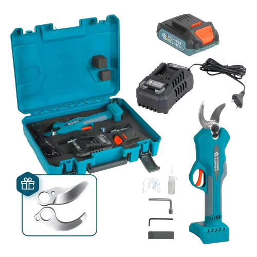 Ledningsfri Elektrisk Grensaks KS CPS20V-32 Case - Sikshop