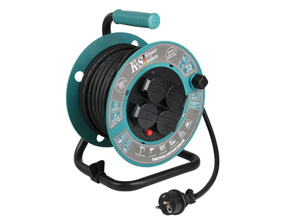 15 m Kabeltromle fra Könner & Söhnen - Sikshop