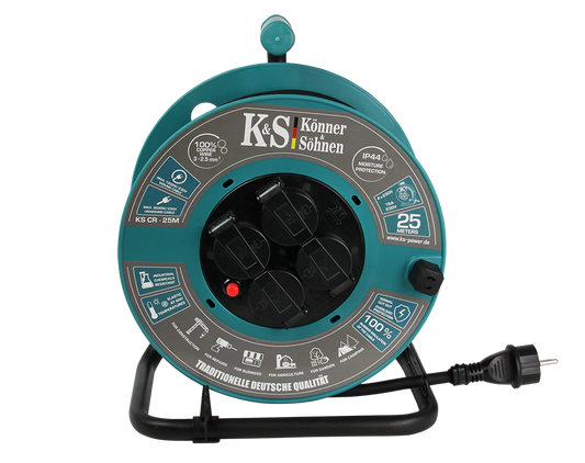 25 m Kabeltromle fra Könner & Söhnen - Sikshop