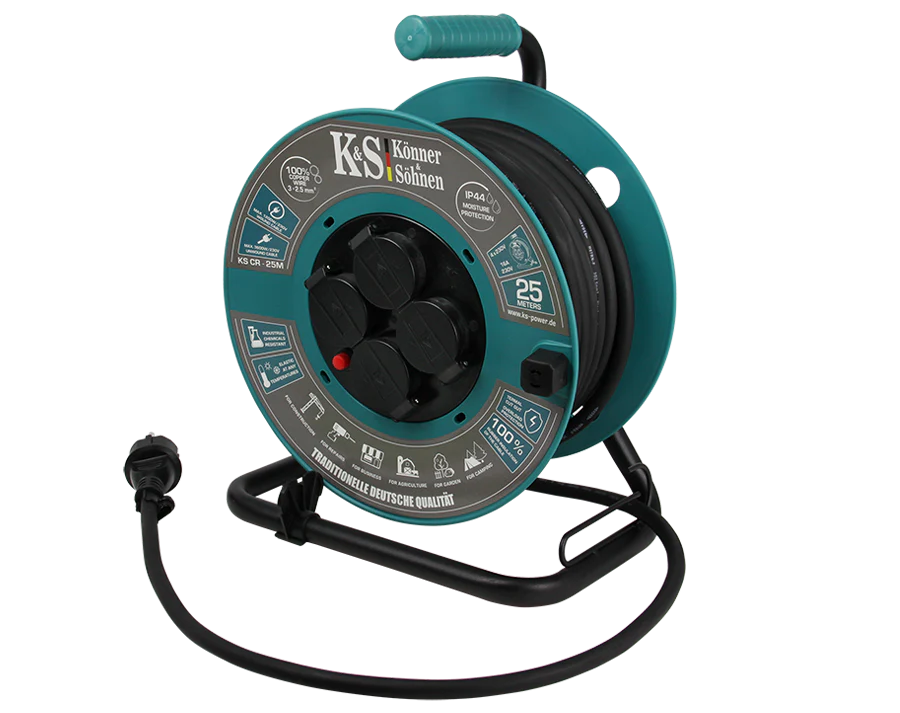 25 m Kabeltromle fra Könner & Söhnen - Sikshop
