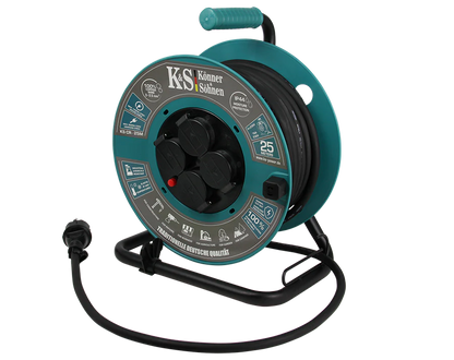 25 m Kabeltromle fra Könner & Söhnen - Sikshop