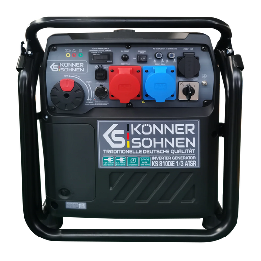 Könner & Söhnen KS 8100iE 1/3 ATSR – 8,5 kW Inverter Generator (230V / 400V) - Sikshop