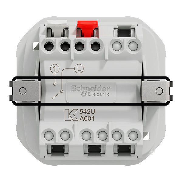 LK One 1-polet Afbryder 10A – Hvid - Sikshop