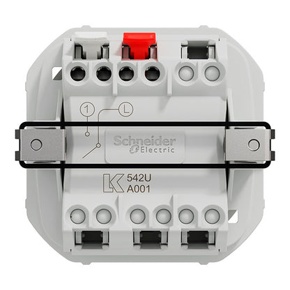 LK One 1-polet Afbryder 10A – Hvid - Sikshop