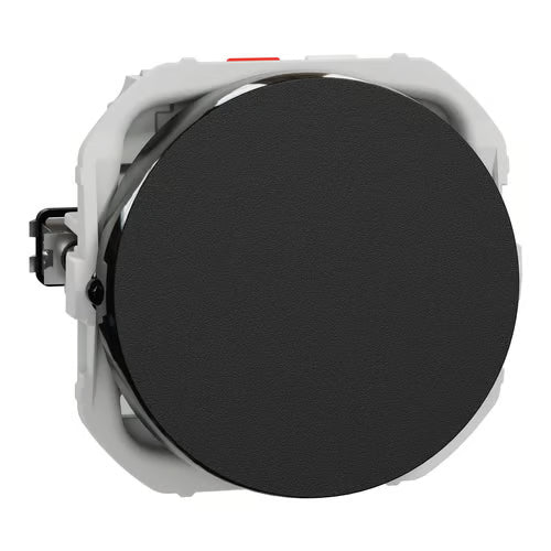 LK One 1-polet Afbryder 10A – Sort - Sikshop