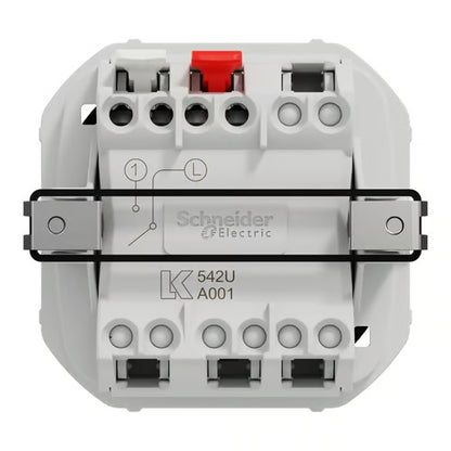 LK One 1-polet Afbryder 10A – Sort - Sikshop