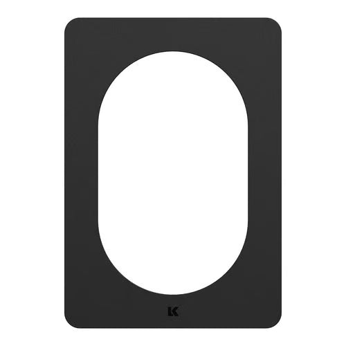 LK One Designramme – 1,5 Modul Sort - Sikshop