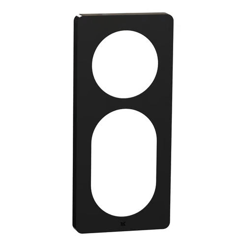 LK One Designramme – 2,5 Modul Sort - Sikshop