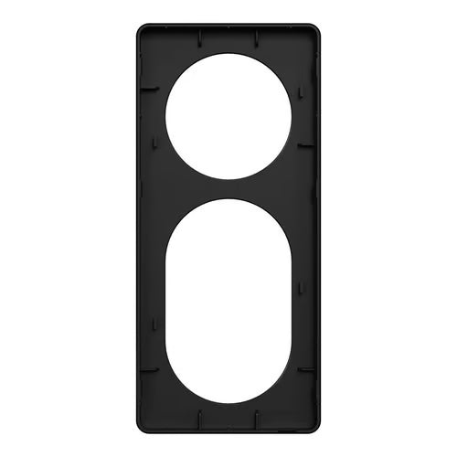 LK One Designramme – 2,5 Modul Sort - Sikshop