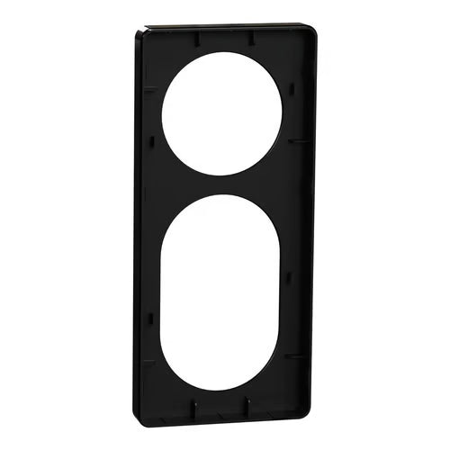 LK One Designramme – 2,5 Modul Sort - Sikshop