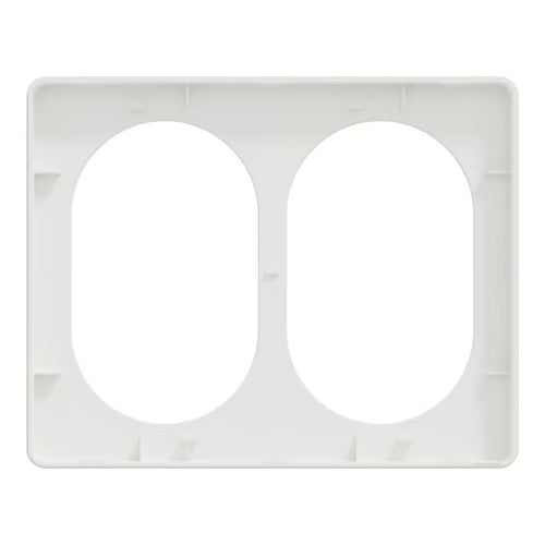 LK One Designramme – 2×1,5 Modul Hvid - Sikshop