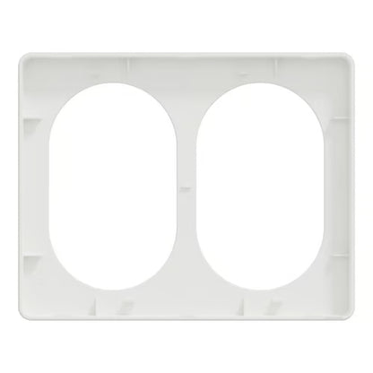 LK One Designramme – 2×1,5 Modul Hvid - Sikshop