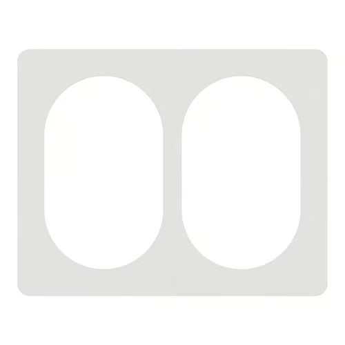 LK One Designramme – 2×1,5 Modul Hvid - Sikshop