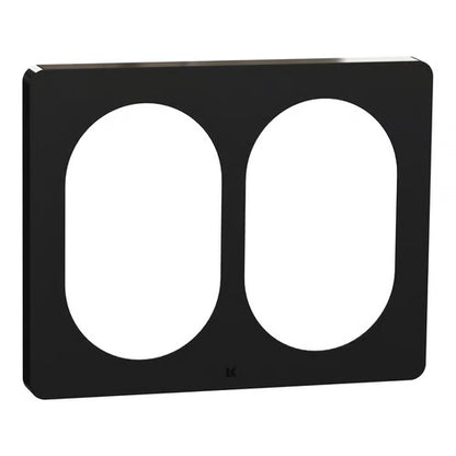 LK One Designramme – 2×1,5 Modul Sort - Sikshop