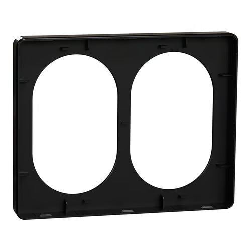 LK One Designramme – 2×1,5 Modul Sort - Sikshop