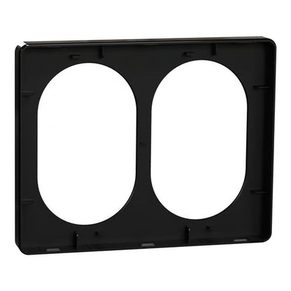 LK One Designramme – 2×1,5 Modul Sort - Sikshop