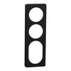 LK One Designramme – 3,5 Modul Sort