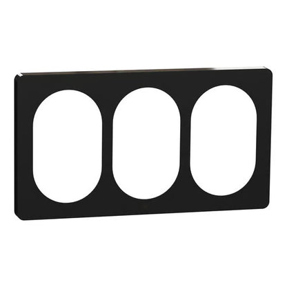 LK One Designramme – 3×1,5 Modul Sort - Sikshop