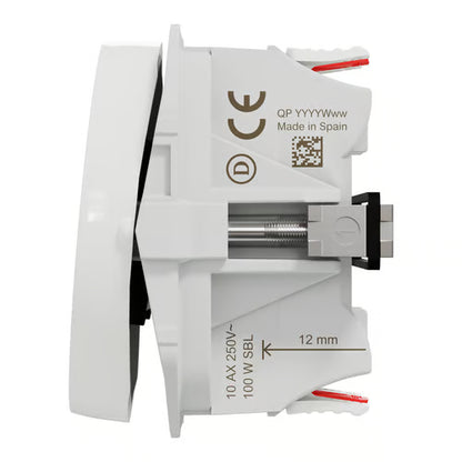 LK One Dobbelt Korrespondanceafbryder 10A – Hvid - Sikshop