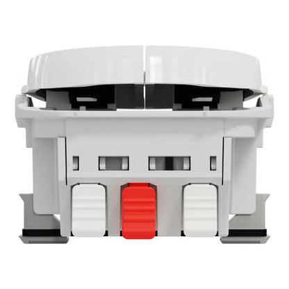 LK One Dobbelt Korrespondanceafbryder 10A – Hvid - Sikshop