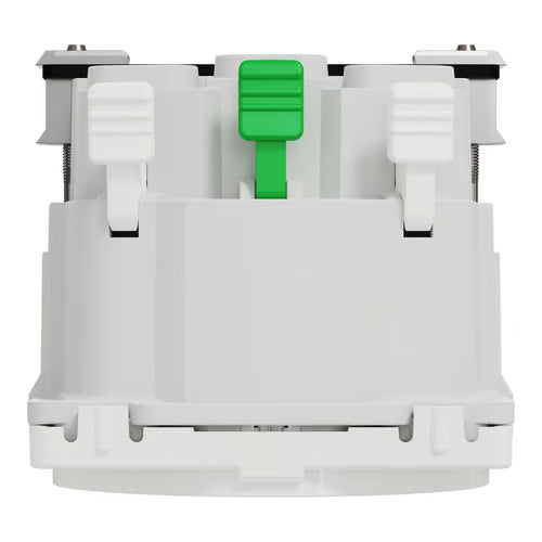 LK One Stikkontakt 2-polet med Sidejord (Schuko) – 1,5 Modul Hvid - Sikshop