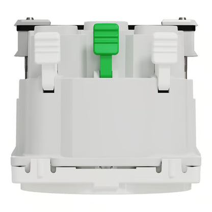 LK One Stikkontakt 2-polet med Sidejord (Schuko) – 1,5 Modul Hvid - Sikshop