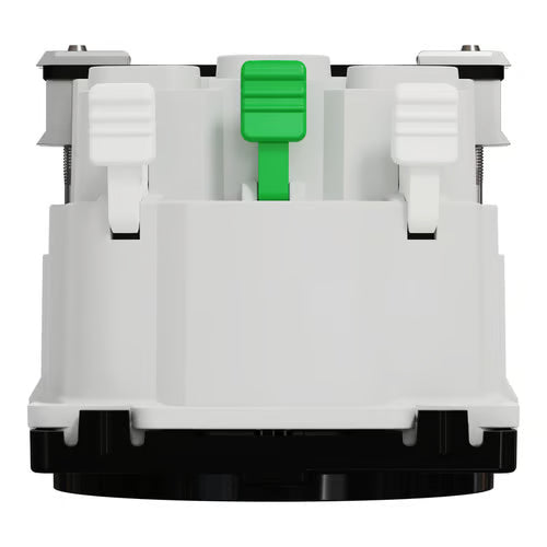 LK One Stikkontakt 2-polet med Sidejord (Schuko) – 1,5 Modul Sort - Sikshop