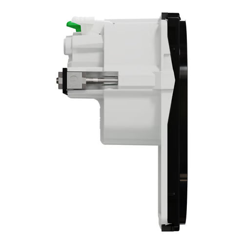 LK One Stikkontakt 2-polet med Sidejord (Schuko) – 1,5 Modul Sort - Sikshop