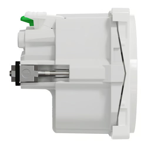 LK One Stikkontakt 2-polet med Sidejord (Schuko) – 1 Modul Hvid - Sikshop