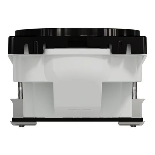 LK One Stikkontakt FlexFront 2-polet med DK-jord – 1 Modul Sort - Sikshop