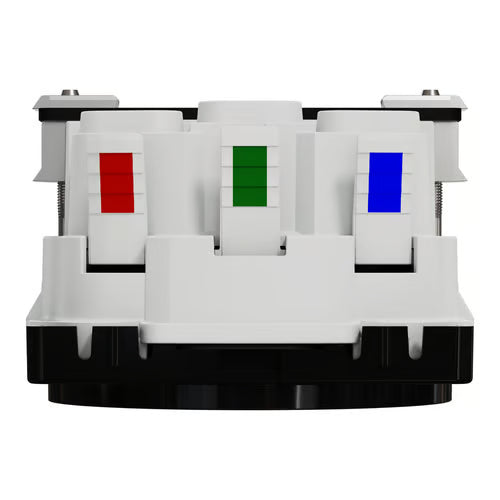 LK One Stikkontakt FlexFront 2-polet med DK-jord – 1 Modul Sort - Sikshop