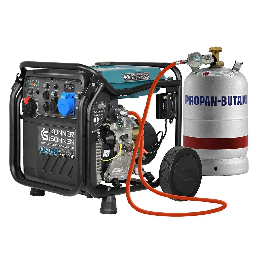LPG-benzininvertergeneratorKS8100iEG - Sikshop