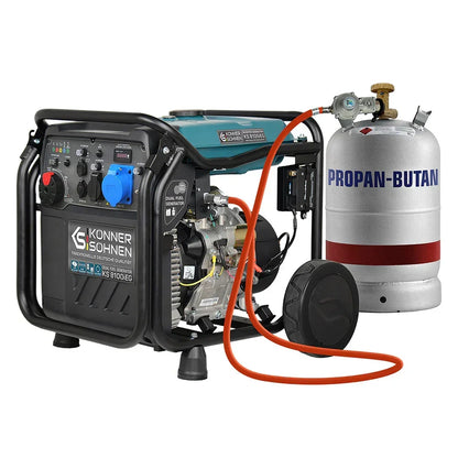 LPG-benzininvertergeneratorKS8100iEG - Sikshop