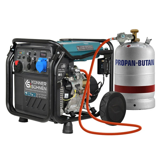LPG-benzininvertergeneratorKS8100iEG - Sikshop