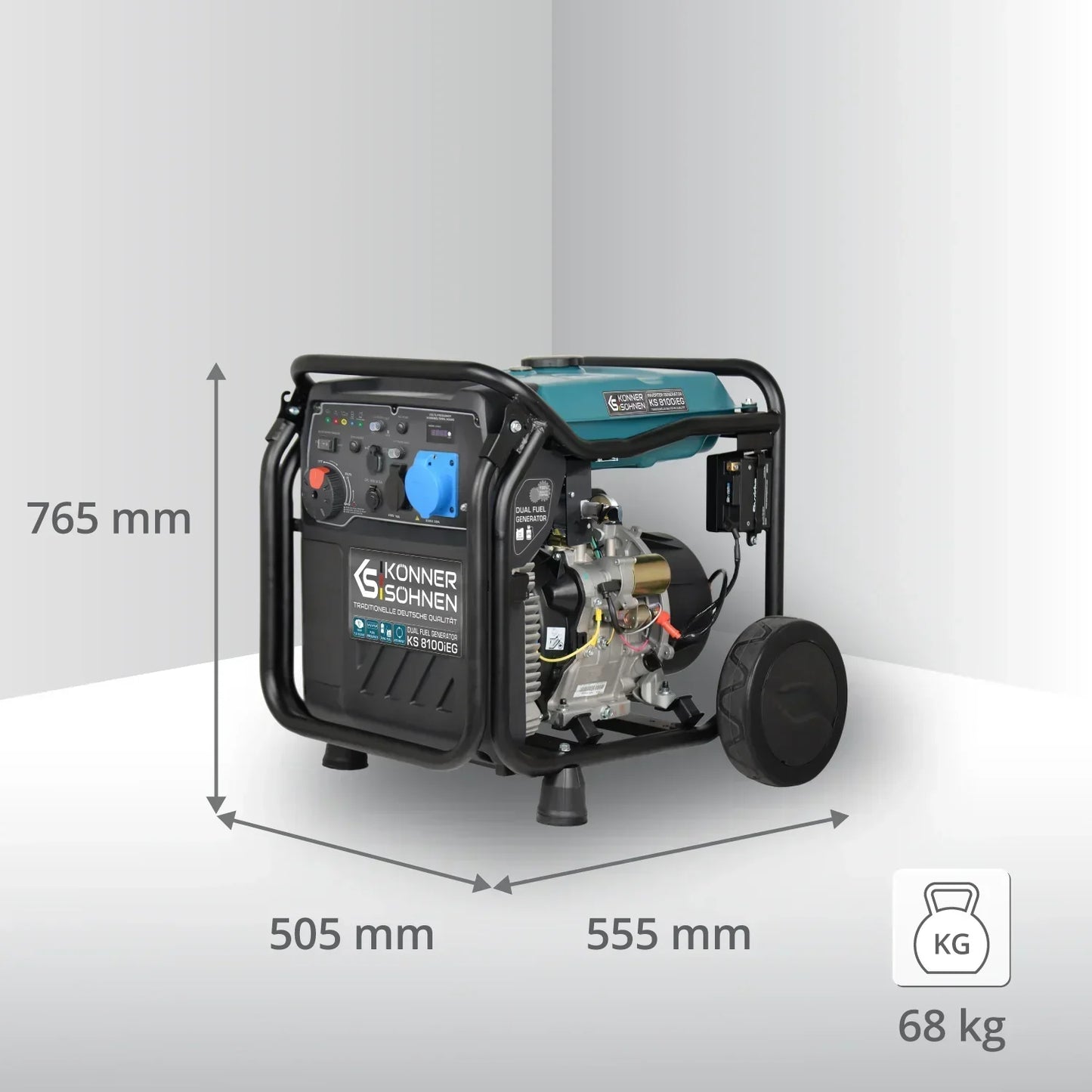 LPG-benzininvertergeneratorKS8100iEG3 - Sikshop