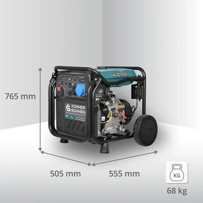 LPG-benzininvertergeneratorKS8100iEG3 - Sikshop